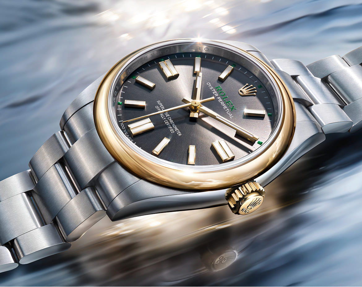 Oyster Perpetual 41 黃金鋼 - 寶鴻堂鐘表